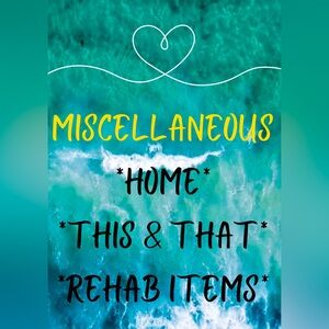 WOMEN'S MISC. ITEMS START HERE!